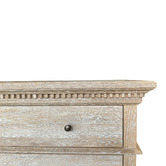 Hamilton Furniture Whitewashed Flordeliz 3 Drawer Chest