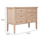 Hamilton Furniture Veluz 6 Drawer Chest