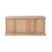 Hamilton Furniture Bettina 7 Drawer Oak Wood Executive Desk