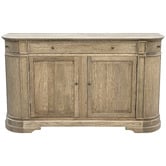 Hamilton Furniture Zeke Oak Wood Sideboard