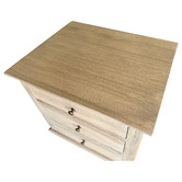 Hamilton Furniture Harland Oak Wood Bedside Table