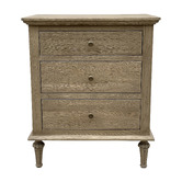 Hamilton Furniture Harland Oak Wood Bedside Table