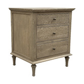 Hamilton Furniture Harland Oak Wood Bedside Table