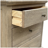 Hamilton Furniture Harland Oak Wood Bedside Table