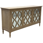 Hamilton Furniture Sofia Oak Wood Sideboard