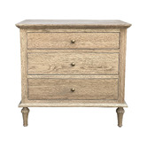 Hamilton Furniture Harland Oak Wood Bedside Table