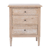 Hamilton Furniture Hansen Oak Wood Bedside Table