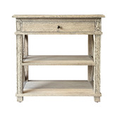 Hamilton Furniture Mildred Oak Wood Bedside Table