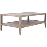 Hamilton Furniture Cameron Oak Wood Coffee Table
