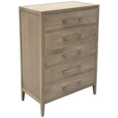 Hamilton Furniture Cameron Oak Wood Tallboy