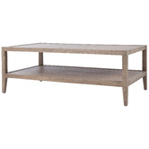 Hamilton Furniture Cameron Oak Wood Coffee Table