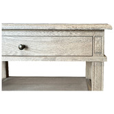Hamilton Furniture Mildred Oak Wood Bedside Table