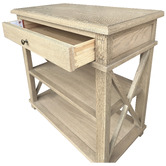 Hamilton Furniture Mildred Oak Wood Bedside Table