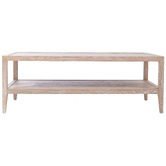 Hamilton Furniture Cameron Oak Wood Coffee Table