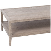 Hamilton Furniture Cameron Oak Wood Coffee Table