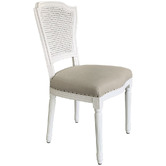 Hamilton Furniture McKenna Birch Wood &amp; Linen Dining Chairs