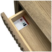 Hamilton Furniture Anderson Oak Wood Console Table