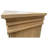 Hamilton Furniture Crawford Oak Wood Sideboard