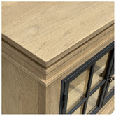 Hamilton Furniture Crawford Oak Wood Sideboard