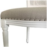 Hamilton Furniture McKenna Birch Wood &amp; Linen Dining Chairs