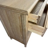 Hamilton Furniture Dylan Oak Wood 8 Drawer Chest