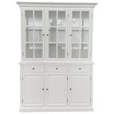 Hamilton Furniture White Hampton Display Cabinet