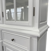 Hamilton Furniture White Hampton Display Cabinet
