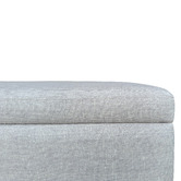 Hamilton Furniture Sinclair Upholstered Storage Ottoman Bench