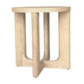 Hamilton Furniture Emery Oak Wood Side Table