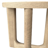 Hamilton Furniture Emery Oak Wood Side Table