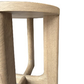 Hamilton Furniture Emery Oak Wood Side Table