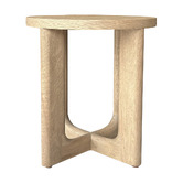 Hamilton Furniture Emery Oak Wood Side Table