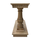 Hamilton Furniture Balustrade Oak Console Table