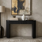 Hamilton Furniture Anderson Oak Wood Console Table