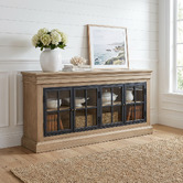 Hamilton Furniture Crawford Oak Wood Sideboard
