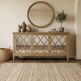 Hamilton Furniture Sofia Oak Wood Sideboard