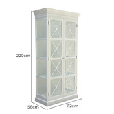 Hamilton Furniture Charlotte 2 Door Display Cabinet