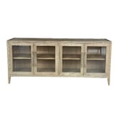 Hamilton Furniture Balto 4 Door Oak Wood Sideboard Buffet