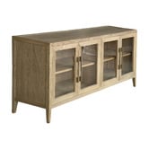 Hamilton Furniture Balto 4 Door Oak Wood Sideboard Buffet