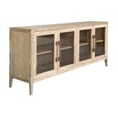 Hamilton Furniture Balto 4 Door Oak Wood Sideboard Buffet