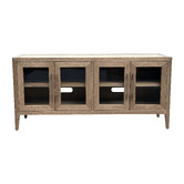 Hamilton Furniture Balto 4 Door Oak Wood TV Unit