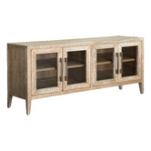 Hamilton Furniture Balto 4 Door Oak Wood TV Unit
