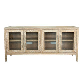 Hamilton Furniture Balto 4 Door Oak Wood TV Unit