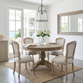 Hamilton Furniture Jasie Dining Chair Weathered Oak