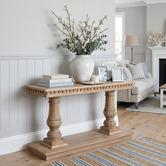 Hamilton Furniture Balustrade Oak Console Table