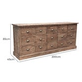 Hamilton Furniture Jace Recycled Wood Sideboard
