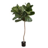 Bayview Living 120cm Artificial Fiddle Leaf Tree
