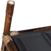 Bayview Living Seville Rattan &amp; Bamboo Tea Cart