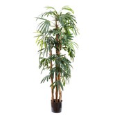 Bayview Living 170cm Faux Thin Leaf Raphis Palm
