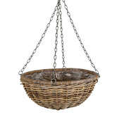 Bayview Living Faux Rattan Adimu Hanging Planter